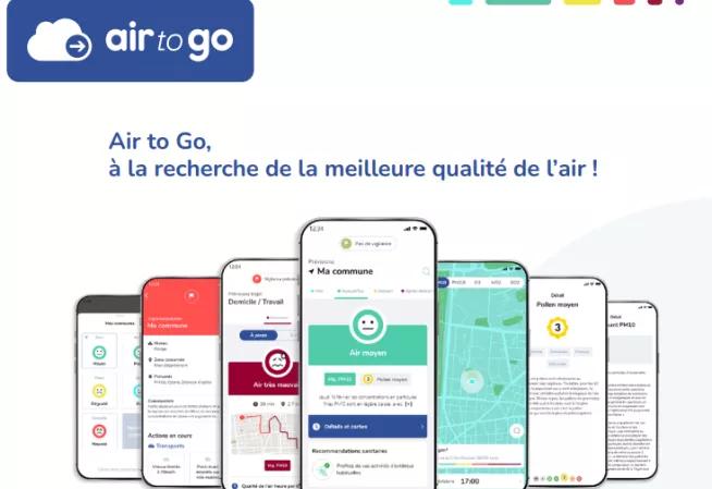 Application "Air to go" d'ATMO