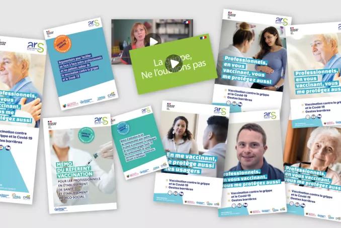 kit de communication vaccination grippe- covid