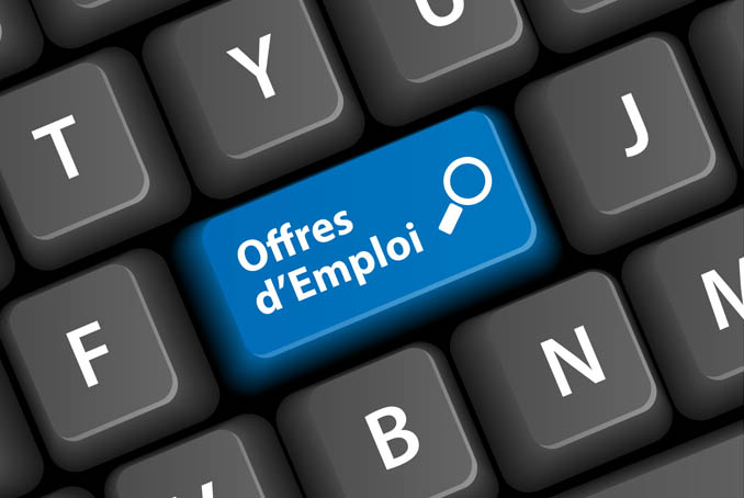 Touche bleu offre d'emploi