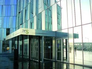 Batiment du siège de l'ARS situé à Lille