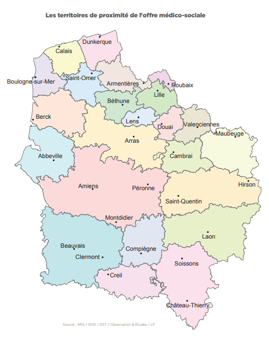 PRS : Les territoires de proximité de l'offre médico-sociale