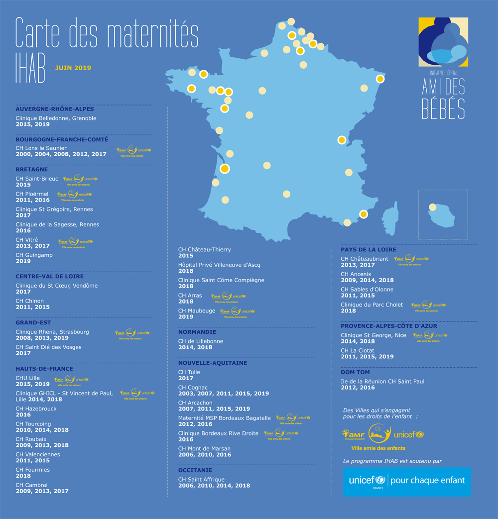 Carte Ami des Bébés