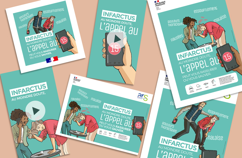 L’appel au 15 peut vous rassurer ou vous sauver. Agence régionale de santé HautsdeFrance