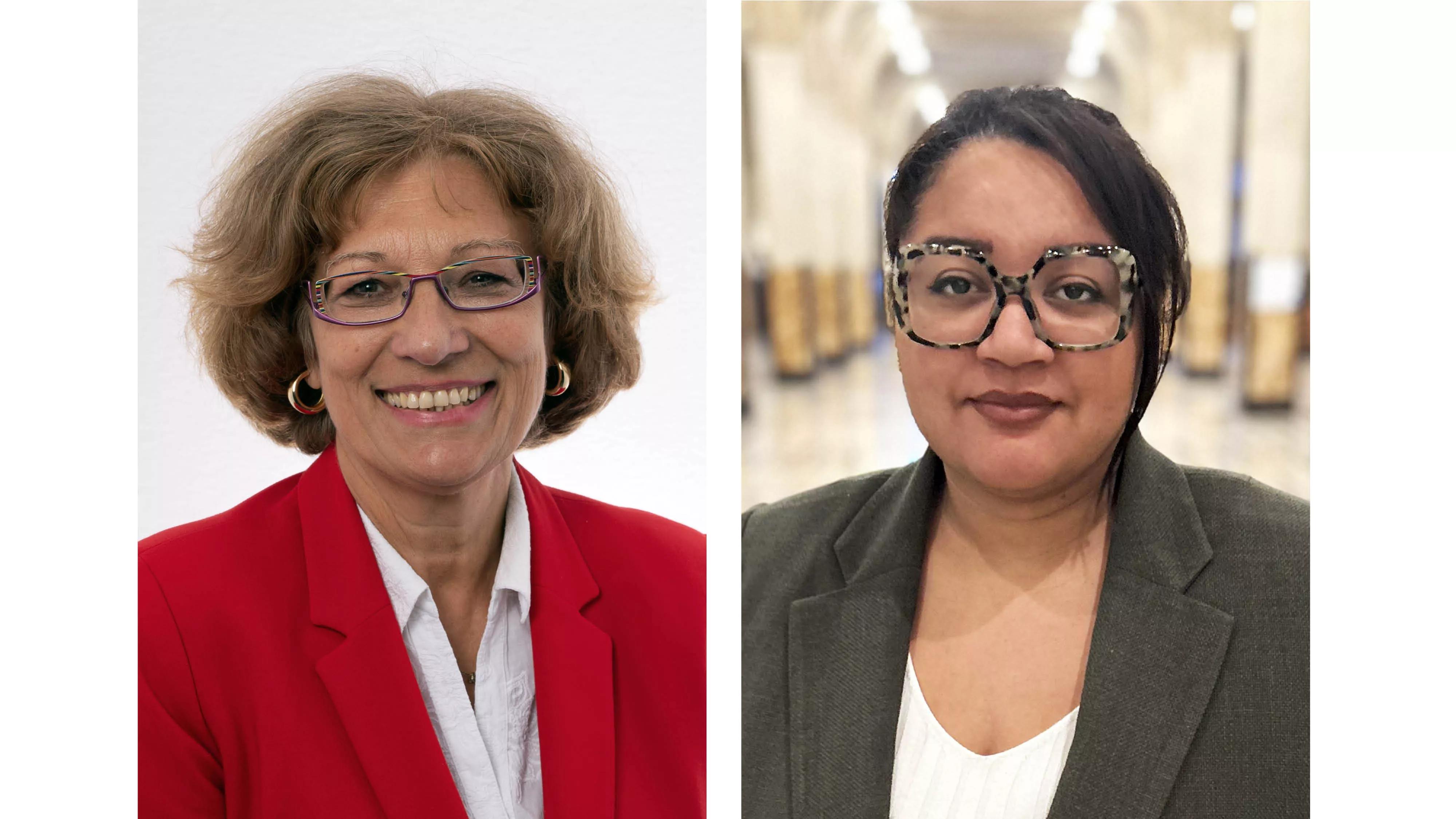 Marie-Christine Staniec-Wavrant et Saïda Sadki 