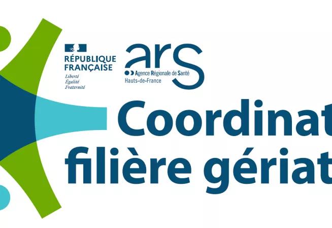République Française Liberté Égalité Fraternité Agence régionale dee santé Hauts-de-France Coordination filière gériatrique
